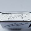 Bật Lửa Zippo Cổ Đồng Khối Mạ Chrome Phay Xước Khắc Ắn Mòn Phủ Sơn Đời 7 Vạch Sắc Năm 1975 ZC166