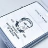 Bật Lửa Zippo Cổ Đồng Khối Mạ Chrome Bóng HP Khắc Ắn Mòn Phủ Sơn 2 Mặt Đời 6 Chấm Năm 1960 Cực Hiếm ZC167