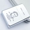 Bật Lửa Zippo Cổ Đồng Khối Mạ Chrome Bóng HP Khắc Ắn Mòn Phủ Sơn 2 Mặt Đời 6 Chấm Năm 1960 Cực Hiếm ZC167
