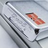 Bật Lửa Zippo Cổ Đồng Khối Mạ Chrome Phay Xước Emblem Phủ Sơn, Đời 8 Vạch Thẳng Năm 1966 ZC168