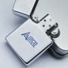 Bật Lửa Zippo Cổ Đồng Khối Mạ Chrome Phay Xước Khắc Ắn Mòn Phủ Sơn, Đời 4 Vạch Sắc Năm 1978 ZC171
