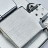 Bật Lửa Zippo Cổ Đồng Khối Mạ Chrome Phay Xước Khắc Ắn Mòn Phủ Sơn, Đời 1 Chấm Năm 1965 ZC174