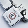 Bật Lửa Zippo Cổ Đồng Khối Mạ Chrome Phay Xước Khắc Ắn Mòn Phủ Sơn, Đời 7 Vạch Thẳng Năm 1967 ZC175