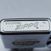 Bật Lửa Zippo Cổ Đồng Khối Mạ Chrome Phay Xước Khắc Ắn Mòn Phủ Sơn, Đời 5 Vạch Thẳng Năm 1969 ZC176