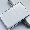 Bật Lửa Zippo Cổ Đồng Khối Mạ Chrome Phay Xước Khắc Ắn Mòn Phủ Sơn, Đời 5 Vạch Thẳng Năm 1969 ZC176