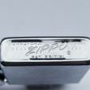 Bật Lửa Zippo Cổ Đồng Khối Mạ Chrome Phay Xước Trơn 2 Mặt, Đời 8 Vạch Thẳng Năm 1966 ZC177