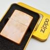 Bật Lửa Zippo Solid Copper Đồng Đỏ Nguyên Khối, Dòng Hiếm Gặp, Giá Trị Sưu Tầm Cao Năm 2003 ZQHU93