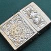 BẬT LỬA CỔ BỌC ÁO BẠC MEXICO NGUYÊN KHỐI STERLING 925 lÀM THỦ CÔNG CỰC HIẾM GẶP SX THẬP NIÊN 1950S BK32