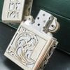 BẬT LỬA CỔ BỌC ÁO BẠC MEXICO NGUYÊN KHỐI STERLING 925 lÀM THỦ CÔNG CỰC HIẾM GẶP SX THẬP NIÊN 1950S BK32