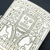 BẬT LỬA CỔ BẠC PERU NGUYÊN KHỐI STERLING 925 HỌA TIẾT CỔ, LÀM THỦ CÔNG CỰC HIẾM GẶP SX THẬP NIÊN 1950S BK31