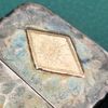 BẬT LỬA CỔ BẠC QUATEMALA NGUYÊN KHỐI STERLING GÕ BÚA, HỌA TIẾT VÀNG NGUYÊN KHỐI 14K, LÀM THỦ CÔNG CỰC HIẾM GẶP SX THẬP NIÊN 1950S ZBU118