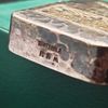 BẬT LỬA CỔ BẠC QUATEMALA NGUYÊN KHỐI STERLING GÕ BÚA, HỌA TIẾT VÀNG NGUYÊN KHỐI 14K, LÀM THỦ CÔNG CỰC HIẾM GẶP SX THẬP NIÊN 1950S ZBU118