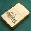 BẬT LỬA ZIPPO 10K GOLD FILLED , ZIPPO BỌC VÀNG DẦY THẬP NIÊN 1960S ZQHU90
