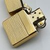 Bật Lửa Zippo Mạ Vàng Gold Plated Đời 5 Vạch Sắc Năm 1977 Rất Hiếm, Qua Sử Dụng ZQHU97