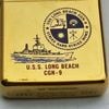 Bật Lửa Zippo Đồng Khối Solid Brass Chu Niên 1932 - 1987 Khắc Ăn Mòn Phủ Sơn Chủ Đề Tầu Chiến Nguyên Zin Chính Hãng Cực Hiếm ZQH105