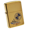 Bật Lửa Zippo Đồng Khối Solid Brass Chu Niên 1932 - 1987 Khắc Ăn Mòn Phủ Sơn Chủ Đề Tầu Chiến Nguyên Zin Chính Hãng Cực Hiếm ZQH105