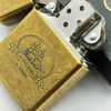 Bật Lửa Zippo Đồng Khối Antique Brass THUẬN BUỒM XUÔI GIÓ Chính Hãng Đời XI La Mã Năm 1995 ZL492
