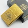 Bật Lửa Zippo Đồng Khối Antique Brass THUẬN BUỒM XUÔI GIÓ Chính Hãng Đời XI La Mã Năm 1995 ZL492
