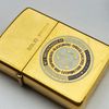 Bật Lửa Zippo Đồng Khối Solid Brass Chu Niên 1932 - 1984 Khắc Ăn Mòn Phủ Sơn Nguyên Zin Chính Hãng Cực Hiếm ZQH107