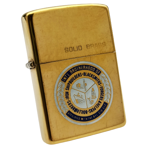 Bật Lửa Zippo Đồng Khối Solid Brass Chu Niên 1932 - 1984 Khắc Ăn Mòn Phủ Sơn Nguyên Zin Chính Hãng Cực Hiếm ZQH107