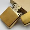 Bật Lửa Zippo Mạ Vàng Gold Plated Đời 2 Vạch Sắc Năm 1980 Rất Hiếm ZQH108