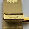 Bật Lửa Zippo Mạ Vàng Gold Plated Đời 2 Vạch Sắc Năm 1980 Rất Hiếm ZQH108