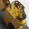 Bật Lửa Zippo Đồng Khối Vintage Chặt Góc Trơn Phay Xước 2 Mặt Năm 1987 Đời III La Mã ZQH110