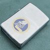 Bật Lửa Zippo Cổ Đồng Khối Mạ Chrome Phay Xước Khắc Ắn Mòn Phủ Sơn Nguyên Zin Chính Hãng, Đời 2 Vạch Thẳng Năm 1972 ZC182