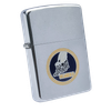 Bật Lửa Zippo Cổ Đồng Khối Mạ Chrome Phay Xước Khắc Ắn Mòn Phủ Sơn Nguyên Zin Chính Hãng, Đời 2 Vạch Thẳng Năm 1972 ZC182