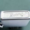 Bật Lửa Zippo Cổ Đồng Khối Mạ Chrome Phay Xước Khắc Ắn Mòn Nguyên Zin Chính Hãng, Đời 4 Vạch Sắc Năm 1978 ZC189