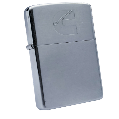 Bật Lửa Zippo Cổ Đồng Khối Mạ Chrome Phay Xước Khắc Ắn Mòn Nguyên Zin Chính Hãng, Đời 4 Vạch Sắc Năm 1978 ZC189