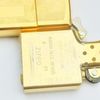 Bật Lửa Zippo Canada Hoa Văn shimmer Gold Plated Cực Hiếm Gặp Đời XI La Mã Năm 1995 ZQH111