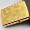 Bật Lửa Zippo Canada Hoa Văn shimmer Gold Plated Cực Hiếm Gặp Đời XI La Mã Năm 1995 ZQH111