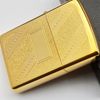 Bật Lửa Zippo Canada Gold Plated Cực Hiếm Gặp Đời XVI La Mã Năm 2000 ZQH112