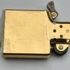 Bật Lửa Zippo Chu Niên 1932 - 1984 Slolid Brass Trơn 2 Mặt Cực Hiếm năm 1984 ZQH121