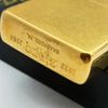 Bật Lửa Zippo Chu Niên 1932 - 1984 Slolid Brass Trơn 2 Mặt Cực Hiếm năm 1984 ZQH121