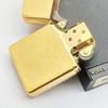Bật Lửa Zippo Chu Niên 1932 - 1984 Slolid Brass Trơn 2 Mặt Cực Hiếm năm 1984 ZQH121