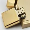 Bật Lửa Zippo Cổ Gold Plated Mạ Vàng Cực Hiếm Đẹp, Đời 3 Vạch Sắc Năm 1979 ZQH118