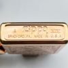 Bật Lửa Zippo Hoa Văn Ý Venetian Mạ Vàng Hồng Đặc Biệt Hiếm Gặp Đời XIV La Mã Năm 1998 ZQH119