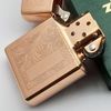 Bật Lửa Zippo Hoa Văn Ý Venetian Mạ Vàng Hồng Đặc Biệt Hiếm Gặp Đời XIV La Mã Năm 1998 ZQH119