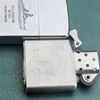 Bật Lửa Zippo Cổ Đồng Khối Mạ Chrome Phay Xước Khắc Ắn Mòn Chủ Đề Tầu Chiến Nguyên Zin Chính Hãng Cực Hiếm, Đời 8 Chấm Năm 1958 ZC192