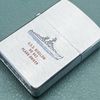 Bật Lửa Zippo Cổ Đồng Khối Mạ Chrome Phay Xước Khắc Ắn Mòn Chủ Đề Tầu Chiến Nguyên Zin Chính Hãng Cực Hiếm, Đời 8 Chấm Năm 1958 ZC192
