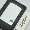 Bật Lửa Zippo Cổ Đồng Khối Mạ Chrome Bóng Sọc Dưa Huyền Thoại Cực Hiếm, Đời 8 Vạch Sắc Năm 1974 ZC194