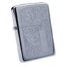 Bật Lửa Zippo Cổ Đồng Khối Mạ Chrome Venetian Năm 1978 Đời 4 Vạch Sắc ZC196