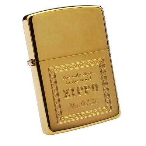 Bật Lửa Zippo Chu Niên 1932 - 1989 Gold Plated Mạ Vàng Bản Giới Hạn 1000 Chiếc Trên Toàn Thế Giới Năm 1989 ZQH116