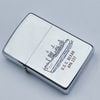 Bật Lửa Zippo Cổ Đồng Khối Mạ Chrome Bóng HP Khắc Ắn Mòn Chủ Đề Tầu Chiến Nguyên Zin Chính Hãng Cực Hiếm, Đời 8 Vạch Thẳng Năm 1966 ZC199