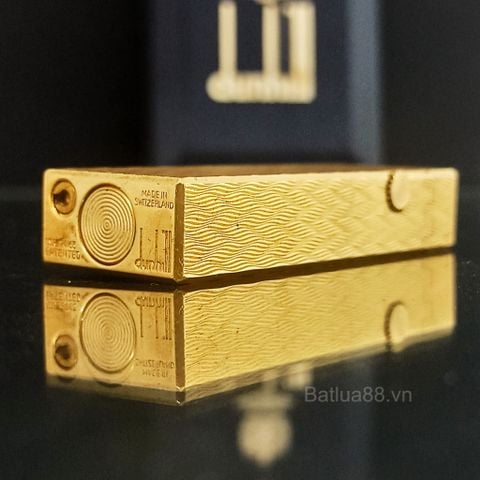 Bật Lửa Dunhill Bọc Vàng Vân Trám DH110