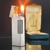 Bật Lửa Dunhill Bọc Bạc Vân Sóng DH111