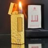 Bật Lửa Dunhill Bọc Vàng Vân Gõ Búa DH113
