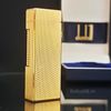 Bật Lửa Dunhill Bọc Vàng Vân Sóng DH114